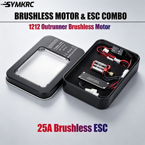 Brushless 25a esc 1212 5000kv - brushless,